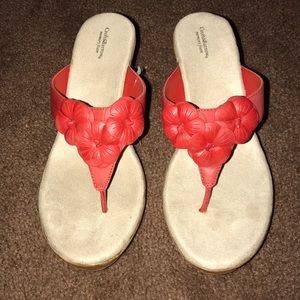 Croft and barrow high heeled sandals